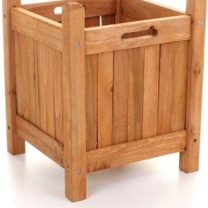 Wooden Square Garden Planter – Heavy-Duty & Lightweight