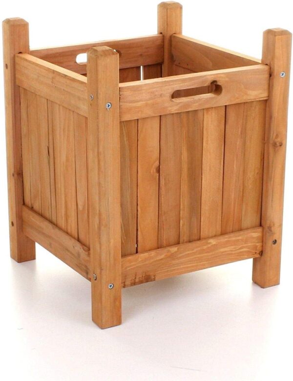 Wooden Square Garden Planter – Heavy-Duty & Lightweight