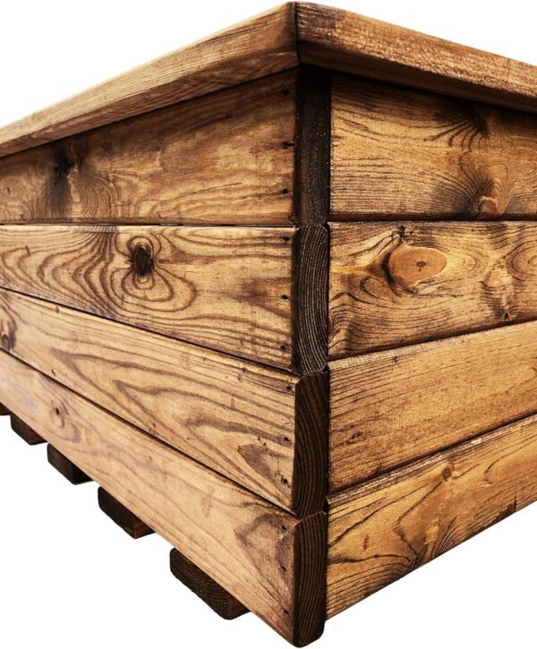 XL Wooden Trough Planter – On Sale! - Image 2