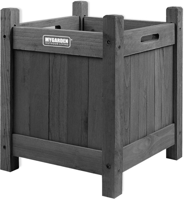 Wooden Square Garden Planter – Heavy-Duty & Lightweight - Image 4