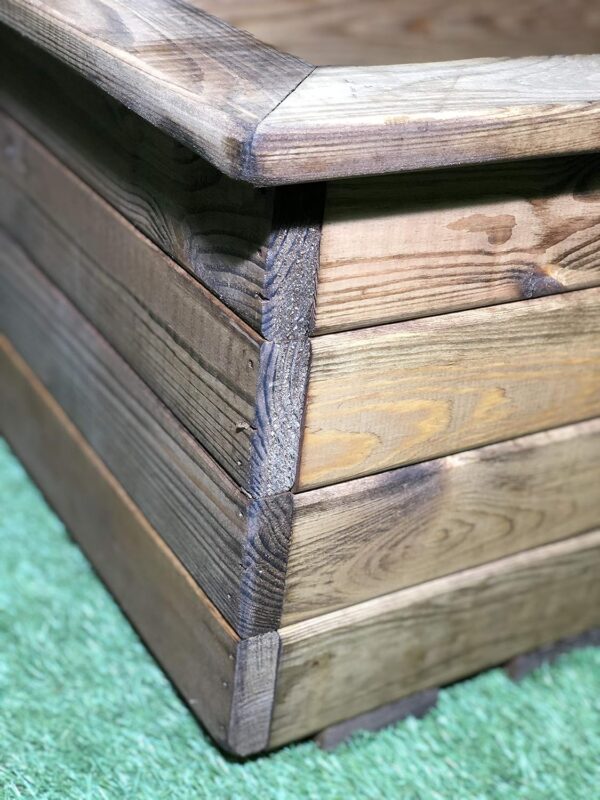 XL Wooden Trough Planter – On Sale! - Image 7
